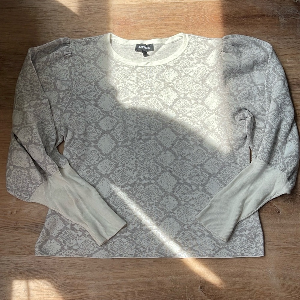 Express Balloon Sleeve Sweater